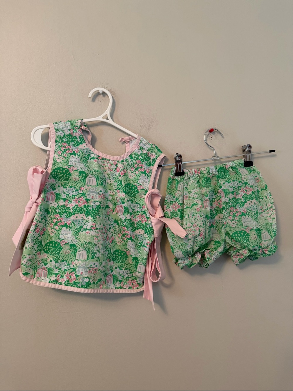 The Beaufort Bonnet Company Belmont Blooms Side Tie Top with Bloomers